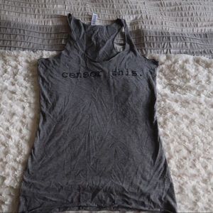 Very Slimming Grey Tank Top